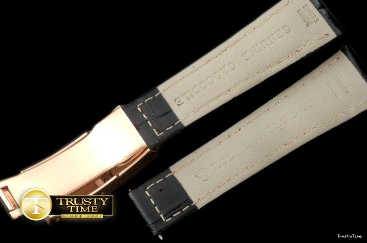 0829 Fashionable ROLACC019E – Black Croc Strap RG 20 16  New Insignia Deployant 835